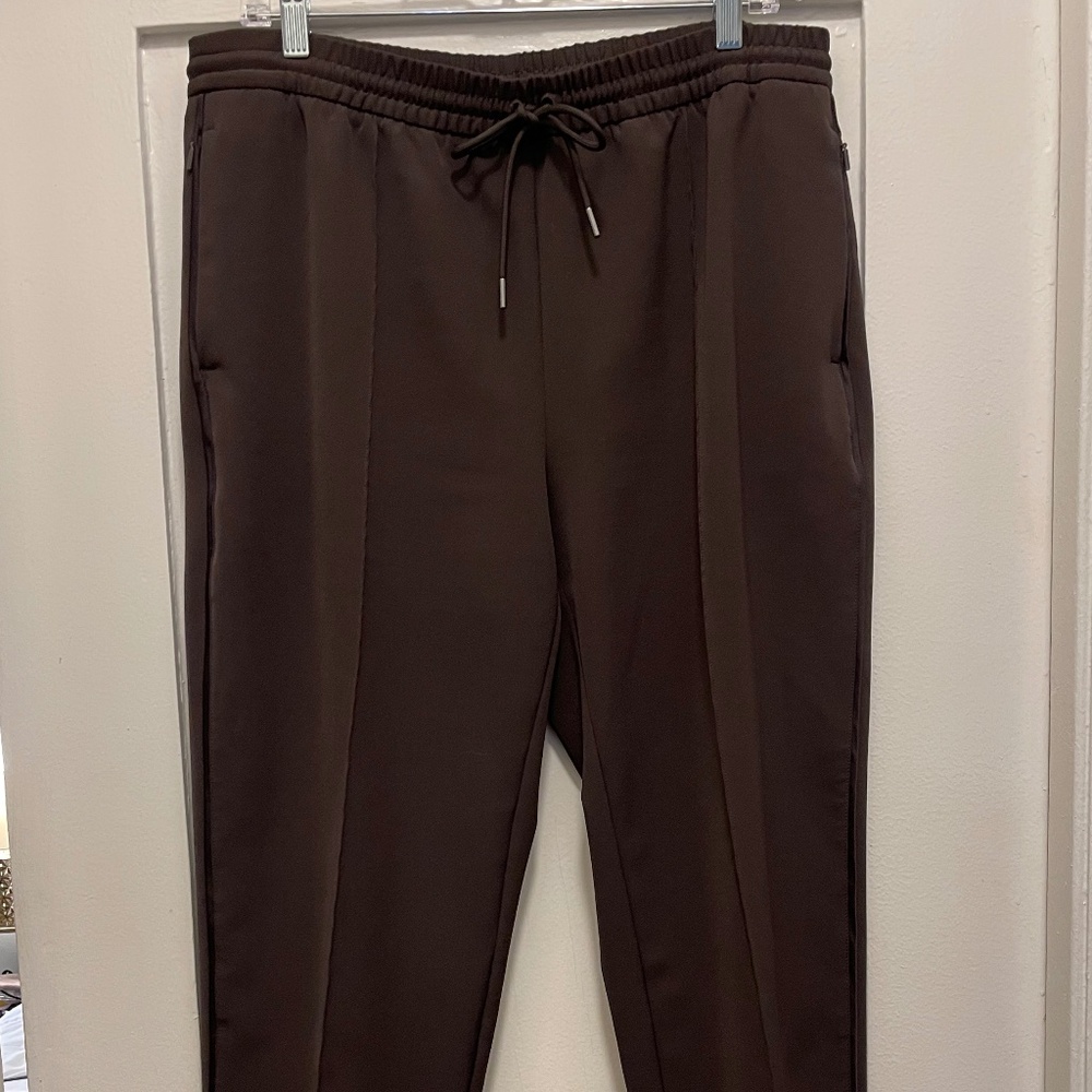 Athleta Brown Moisture Wicking Pants - size 14